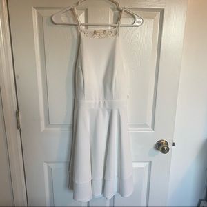 NWT Altard State White Dress with back lace cutout